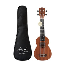 Load image into Gallery viewer, 21 inch ukelele mahogany Soprano ukulele musical instrument guitar